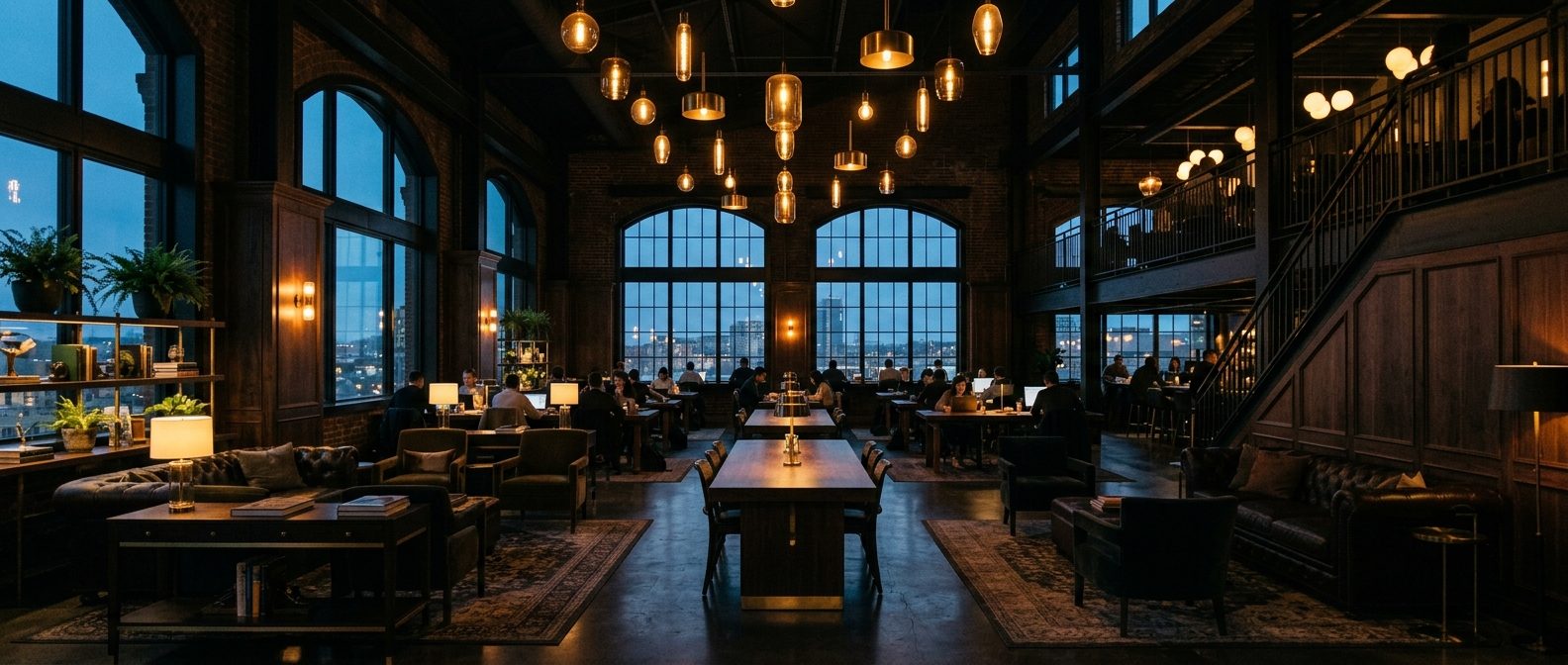 Вечерният лаундж на NEST Coworking